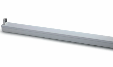 T8 1x18W LED燈管支架 單支平蓋支架